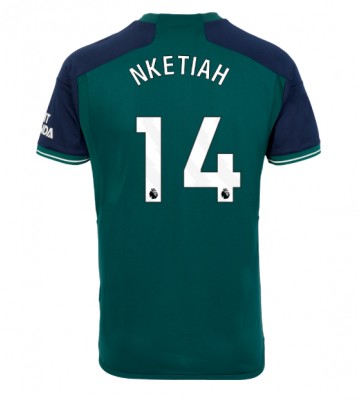 Arsenal Eddie Nketiah #14 Tredje Tröja 2023-24 Kortärmad